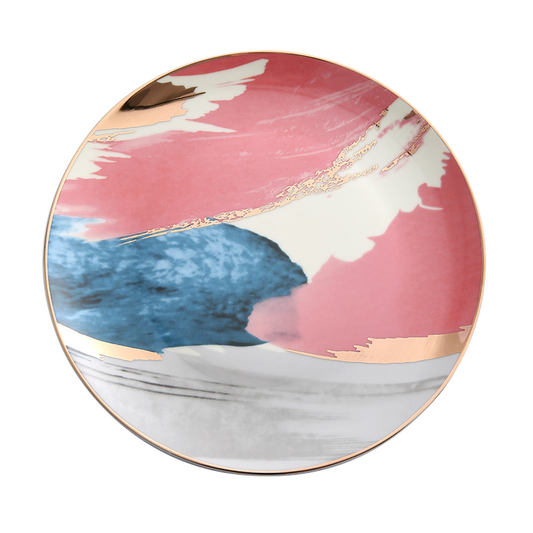 ChroMarble Ceramic Plates