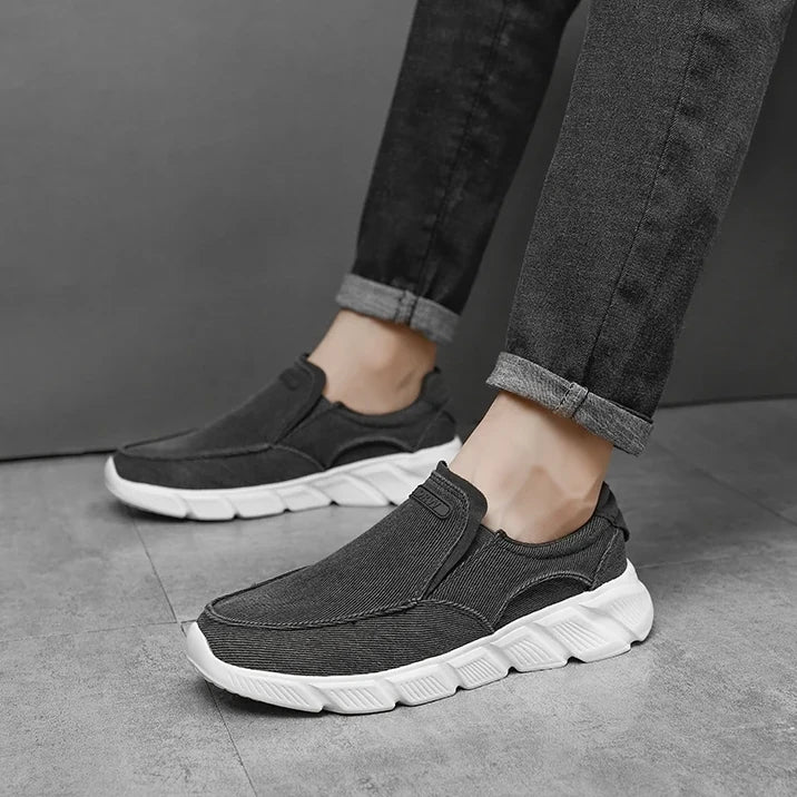 John Clayton Denim Slip-On Shoe