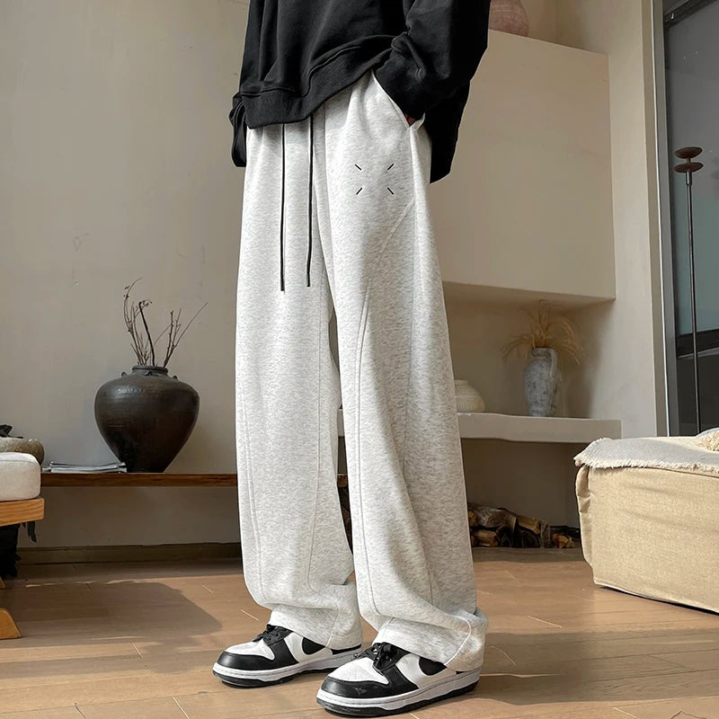 Aim Wide-Leg Sweatpants