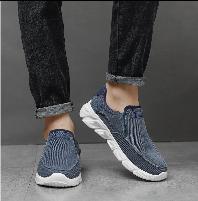 John Clayton Denim Slip-On Shoe