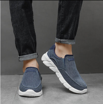 John Clayton Denim Slip-On Shoe