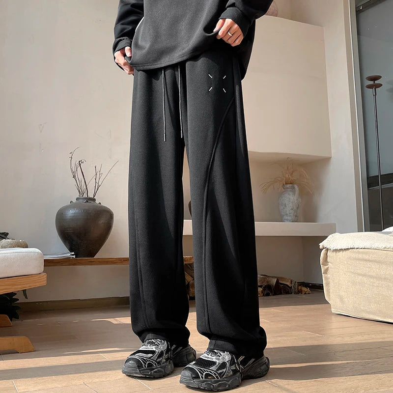 Aim Wide-Leg Sweatpants