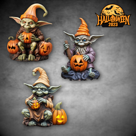 Goblin Halloween Figurines