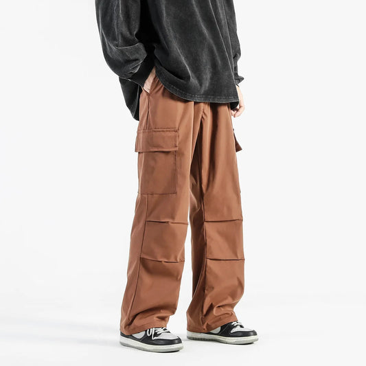 Aubrey Wide-Leg Cargo Pants